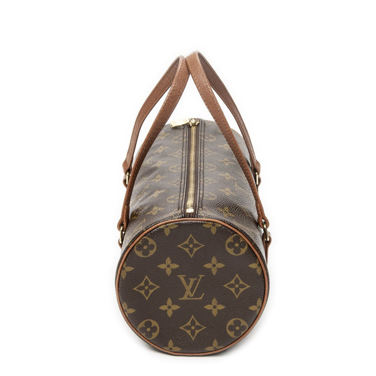 Louis Vuitton Papillon Brown Monogram Canvas Handbag — view 3