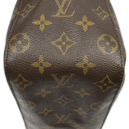 Louis Vuitton Looping Brown Monogram Canvas Shoulder Bag — view 8