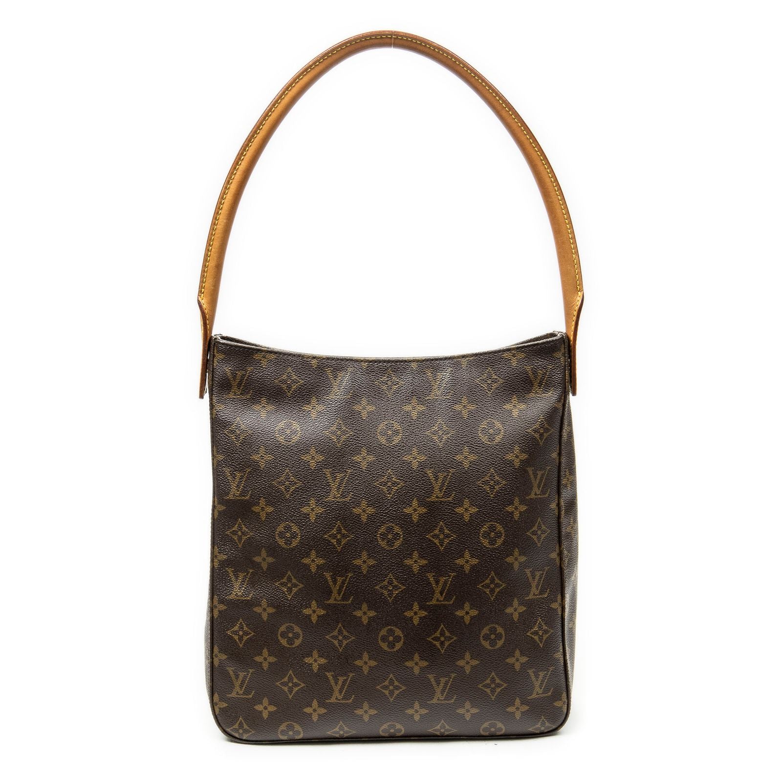 Louis Vuitton Looping Brown Monogram Canvas Shoulder Bag — view 5