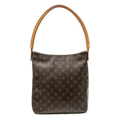 Louis Vuitton Looping Brown Monogram Canvas Shoulder Bag — view 5