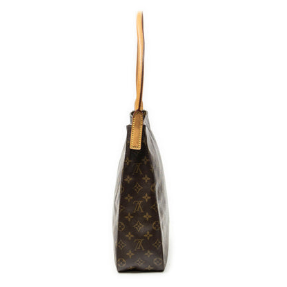 Louis Vuitton Looping Brown Monogram Canvas Shoulder Bag — view 3