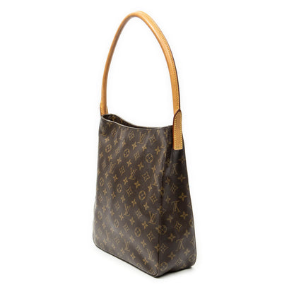 Louis Vuitton Looping Brown Monogram Canvas Shoulder Bag — view 2