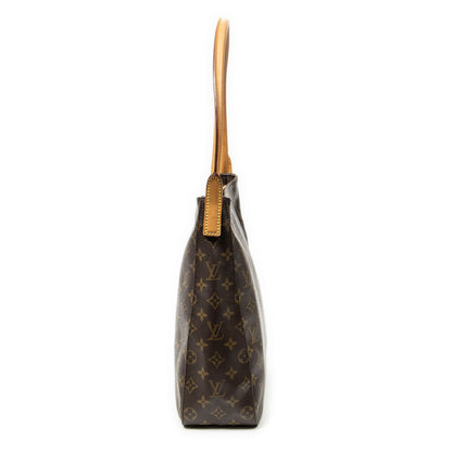 Louis Vuitton Looping Brown Monogram Canvas Shoulder Bag — view 4