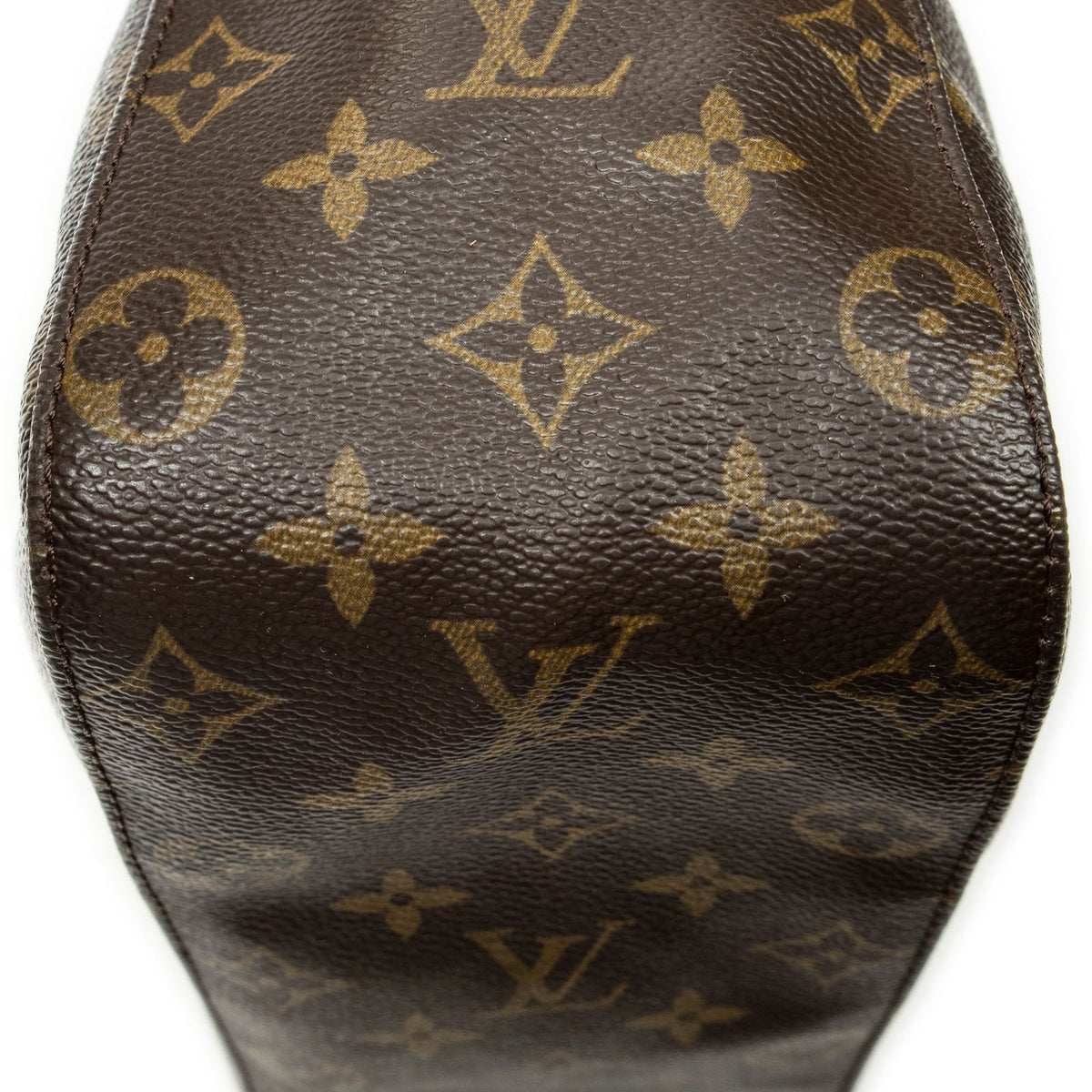 Louis Vuitton Looping Brown Monogram Canvas Shoulder Bag — view 8