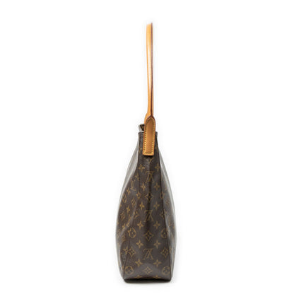 Louis Vuitton Looping Brown Monogram Canvas Shoulder Bag — view 3