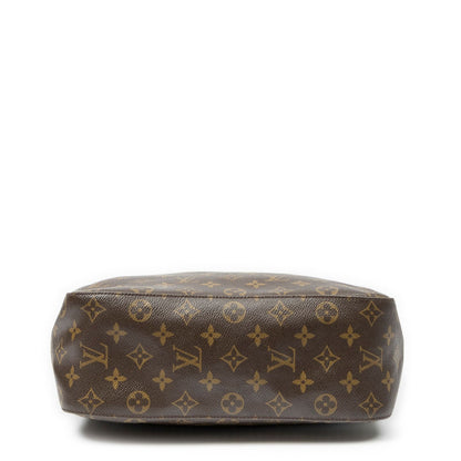 Louis Vuitton Looping Brown Monogram Canvas Shoulder Bag — view 6