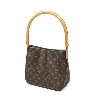 Louis Vuitton Looping Brown Monogram Canvas Shoulder Bag — view 2