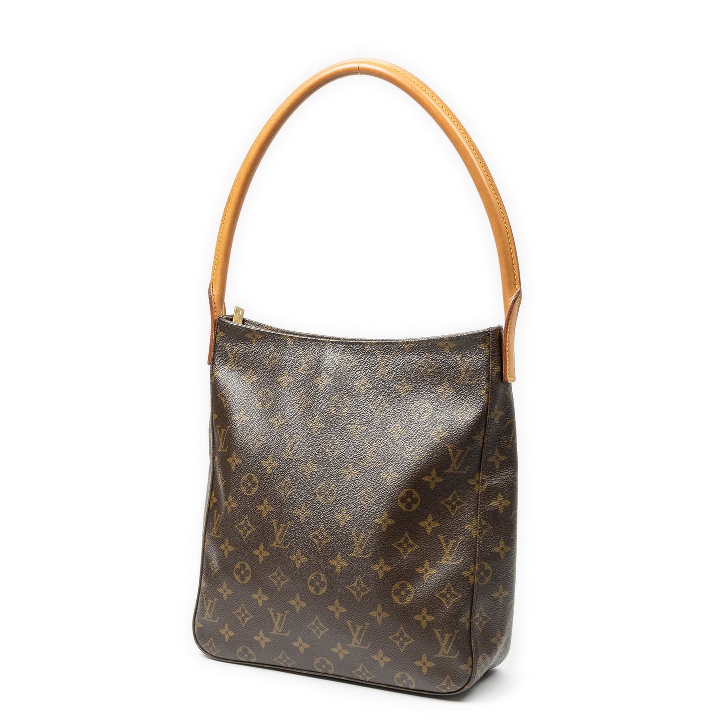 Louis Vuitton Looping Brown Monogram Canvas Shoulder Bag — view 2