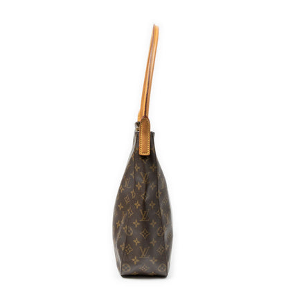 Louis Vuitton Looping Brown Monogram Canvas Shoulder Bag — view 4