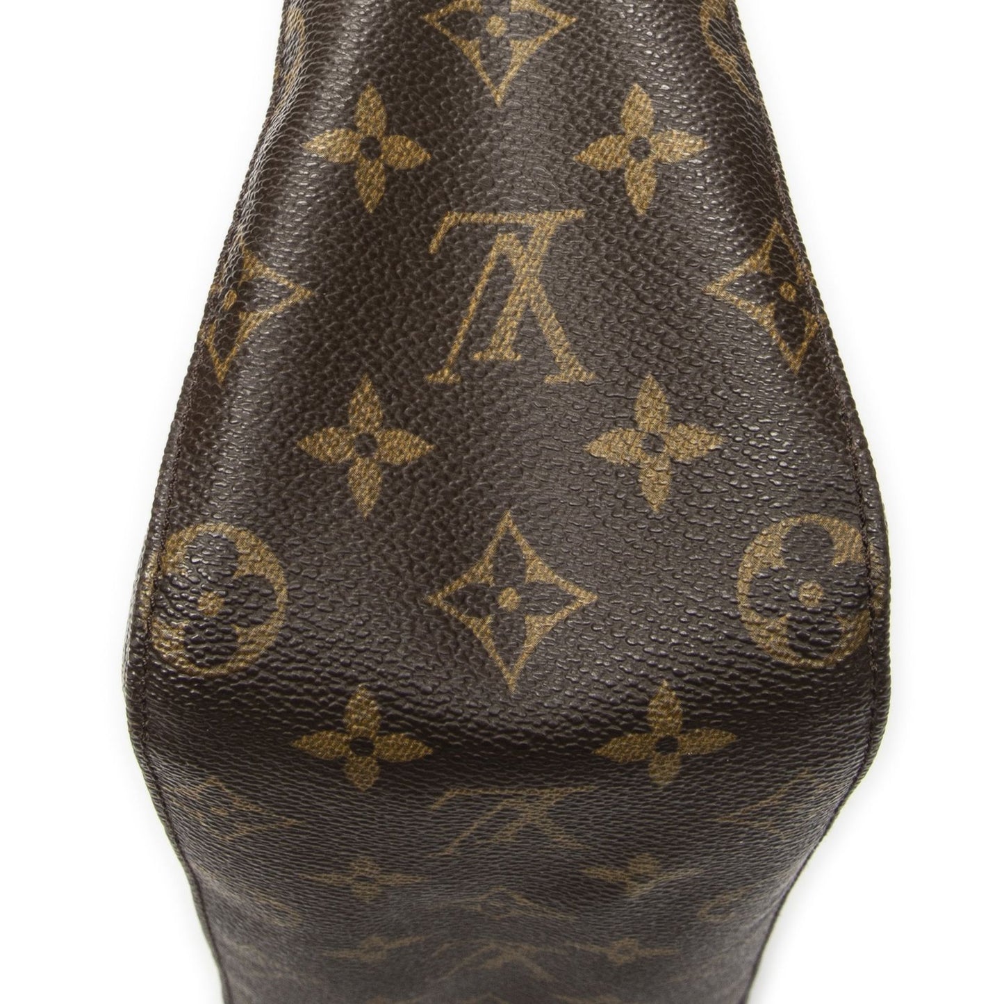 Louis Vuitton Looping Brown Monogram Canvas Shoulder Bag — view 7