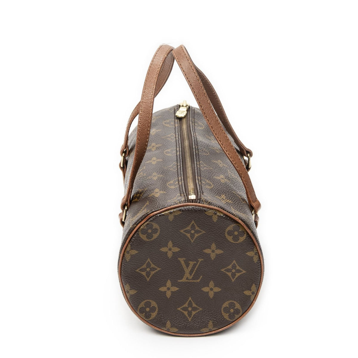 Louis Vuitton Papillon Brown Monogram Canvas Handbag — view 3