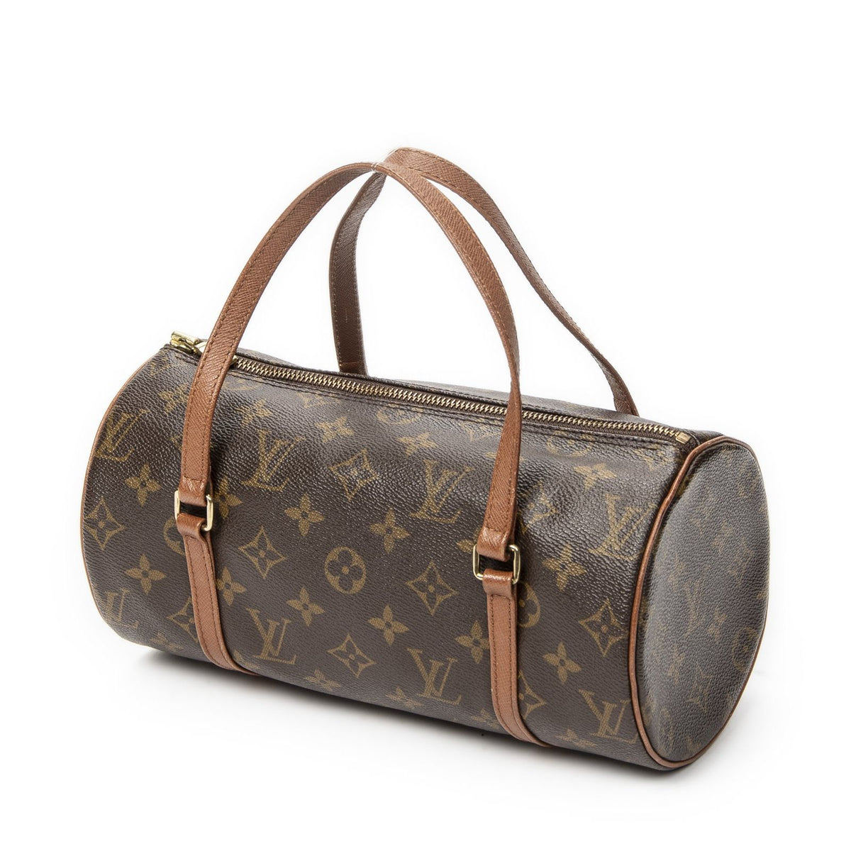 Louis Vuitton Papillon Brown Monogram Canvas Handbag — view 2