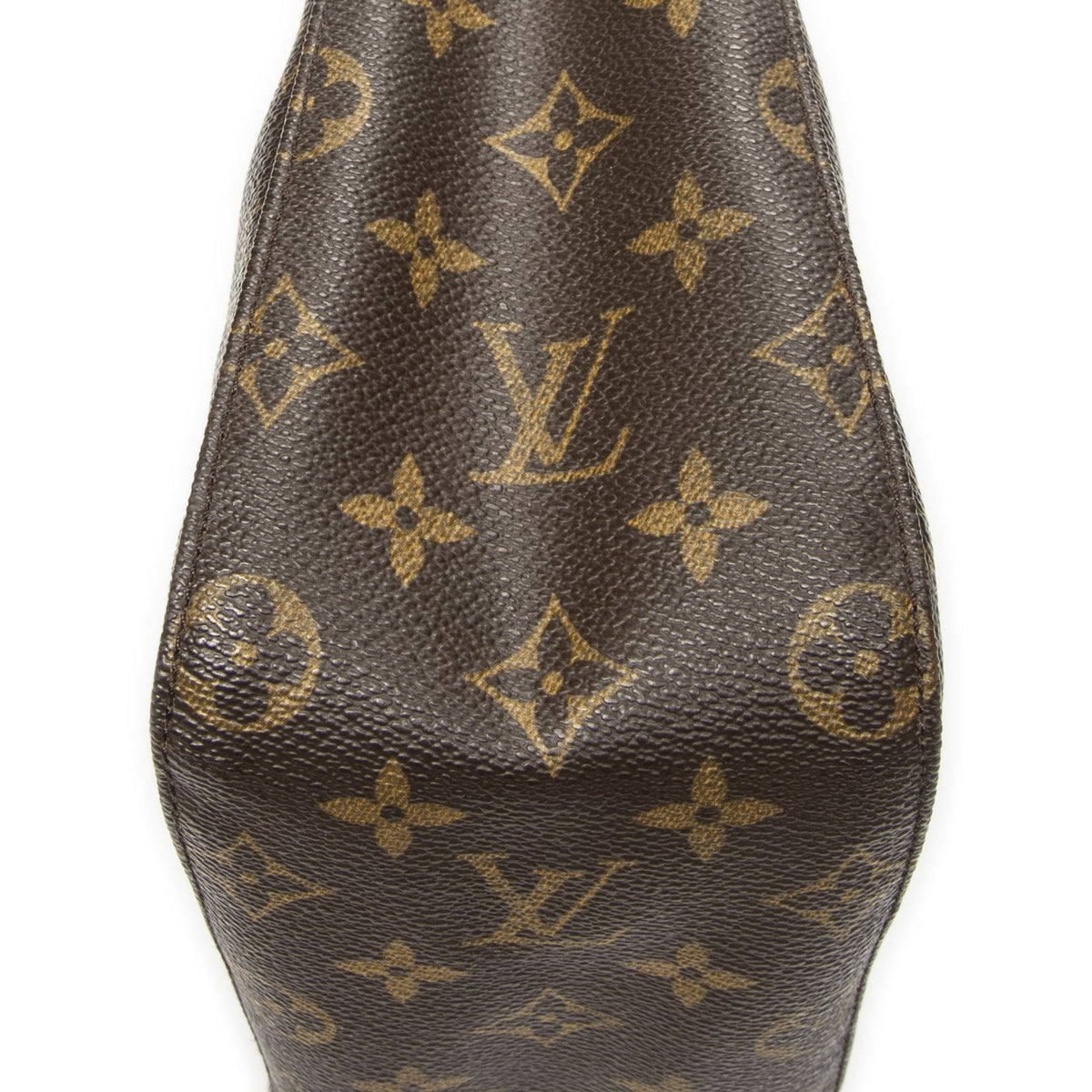 Louis Vuitton Looping Brown Monogram Canvas Shoulder Bag — view 8