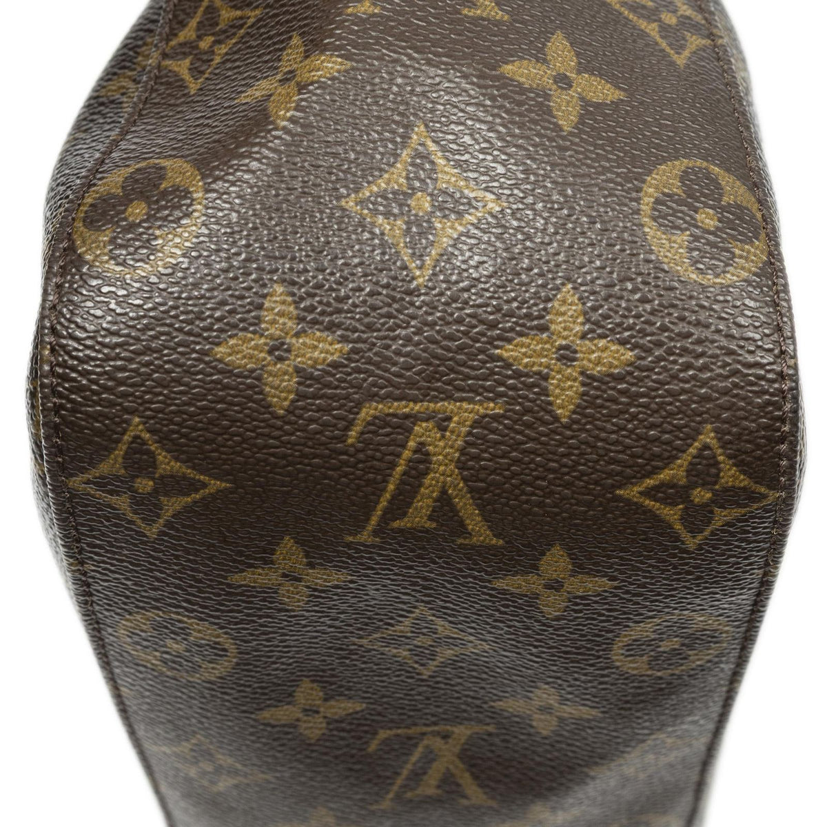Louis Vuitton Looping Brown Monogram Canvas Shoulder Bag — view 7