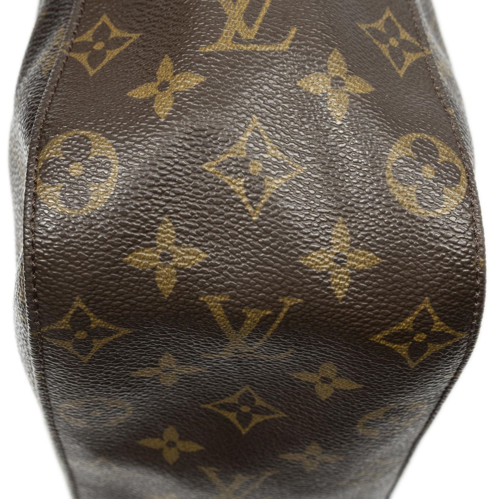 Louis Vuitton Looping Brown Monogram Canvas Shoulder Bag — view 8