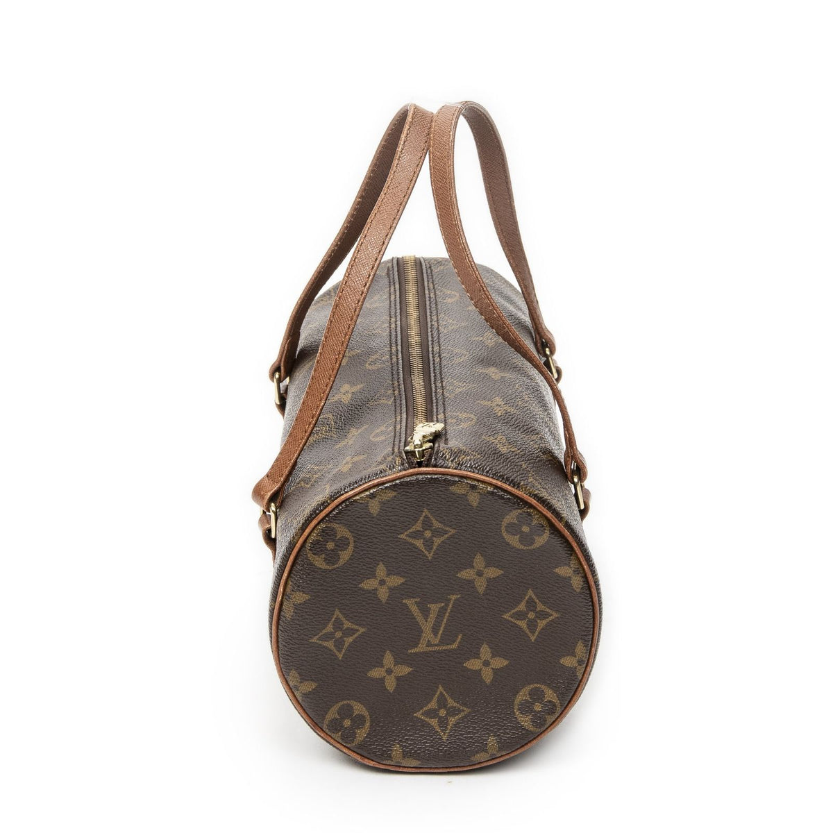 Louis Vuitton Papillon Brown Monogram Canvas Handbag — view 4