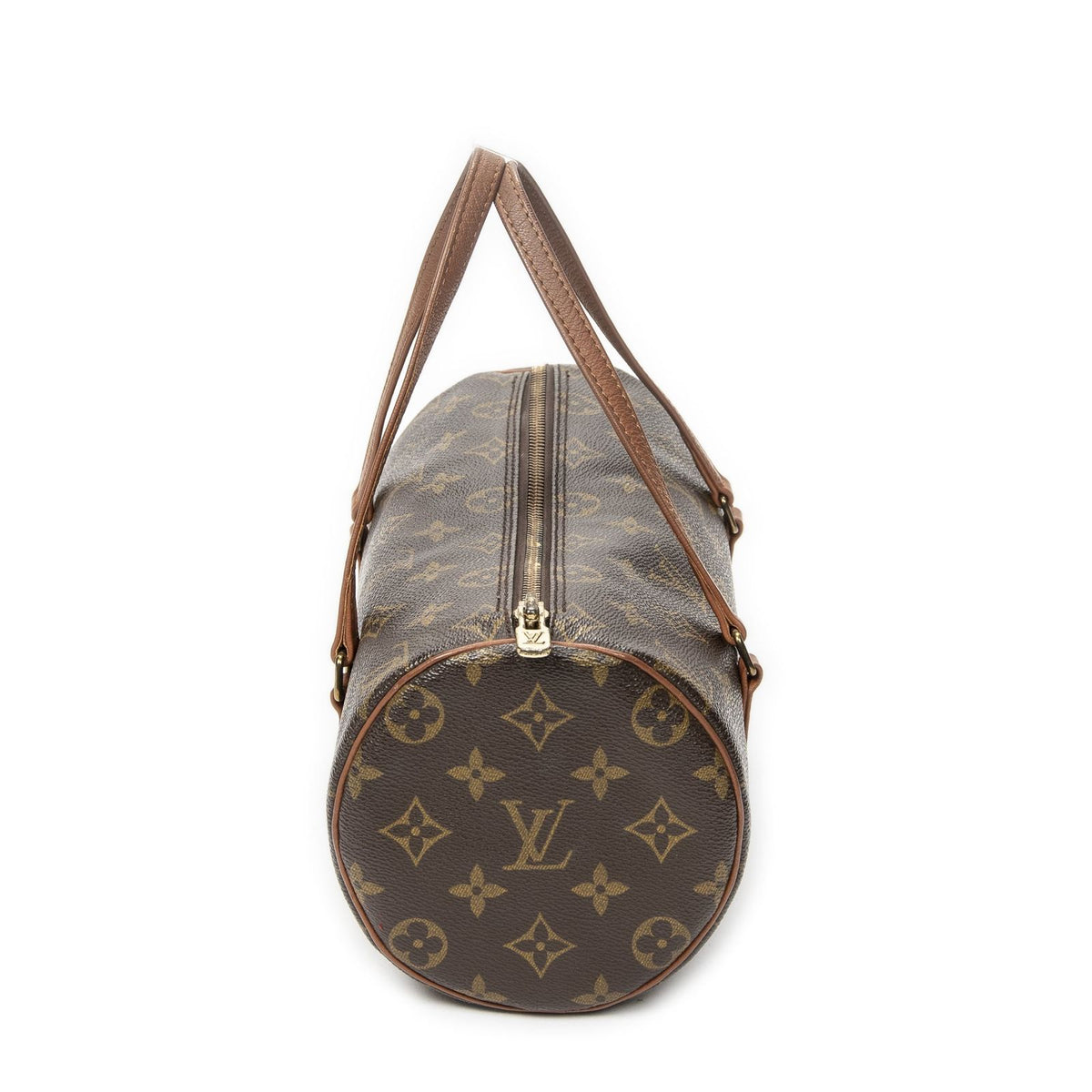 Louis Vuitton Papillon Brown Monogram Canvas Handbag — view 4