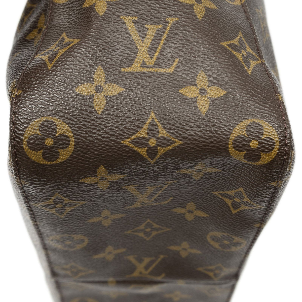 Louis Vuitton Looping Brown Monogram Canvas Shoulder Bag — view 8
