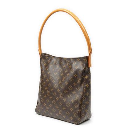Louis Vuitton Looping Brown Monogram Canvas Shoulder Bag — view 2