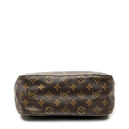 Louis Vuitton Looping Brown Monogram Canvas Shoulder Bag — view 6