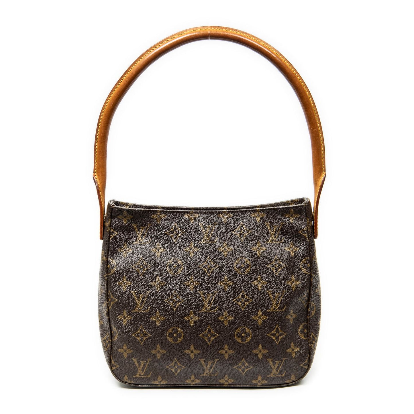 Louis Vuitton Looping Brown Monogram Canvas Shoulder Bag — view 5