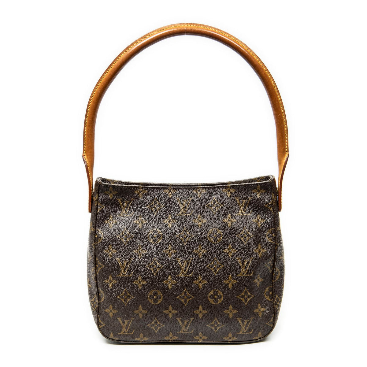 Louis Vuitton Looping Brown Monogram Canvas Shoulder Bag — view 5