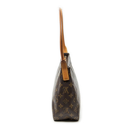 Louis Vuitton Looping Brown Monogram Canvas Shoulder Bag — view 3