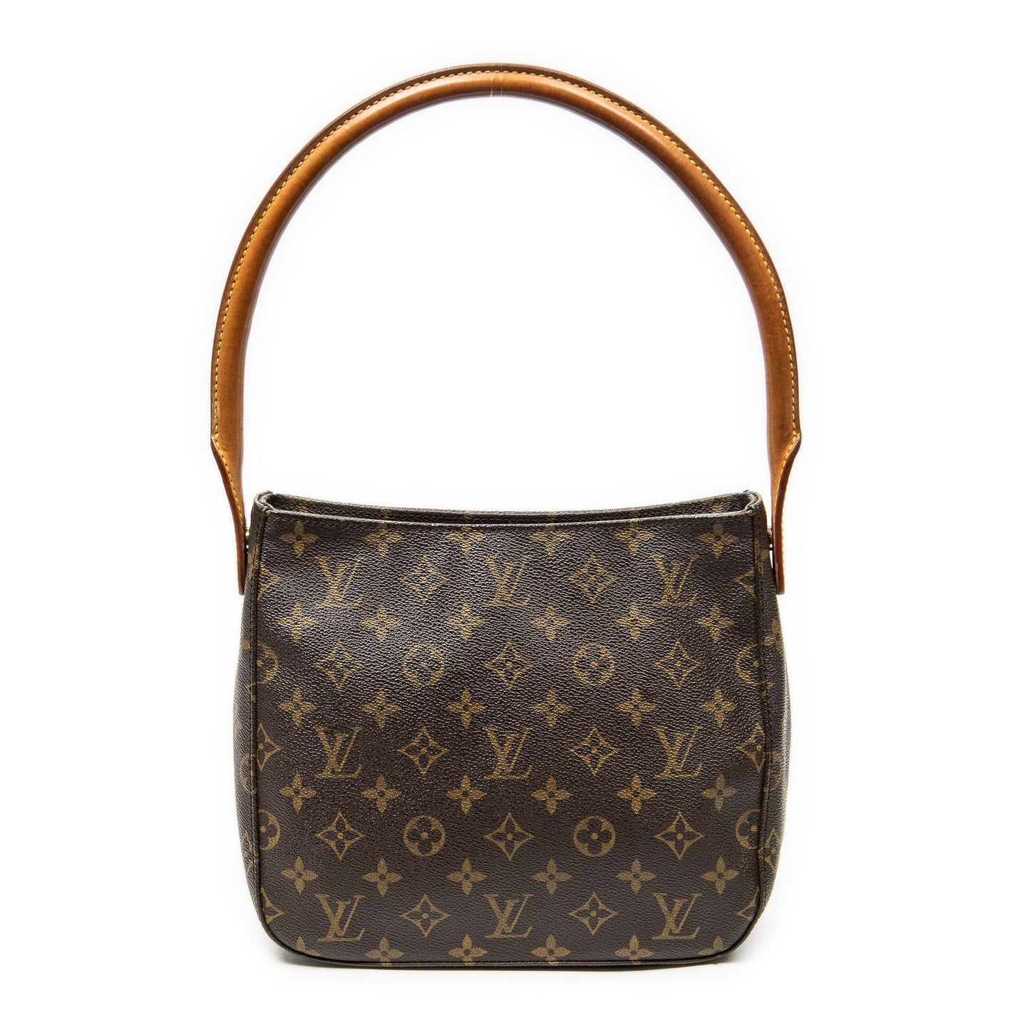 Louis Vuitton Looping Brown Monogram Canvas Shoulder Bag