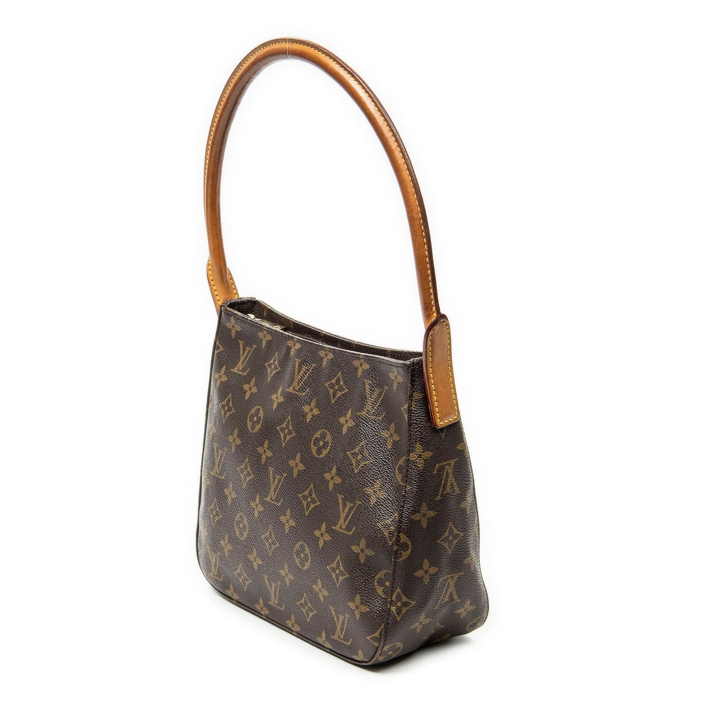 Louis Vuitton Looping Brown Monogram Canvas Shoulder Bag — view 2