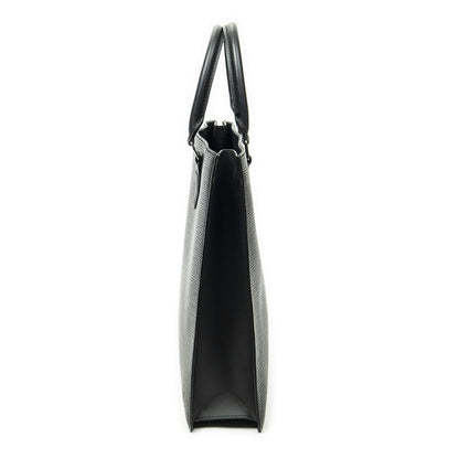 Louis Vuitton Sac Plat Black Epi Handbag — view 3