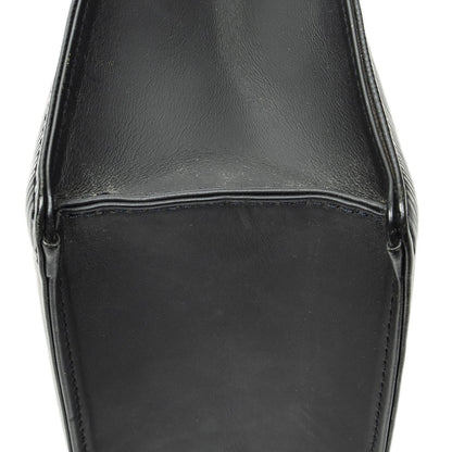 Louis Vuitton Sac Plat Black Epi Handbag — view 7