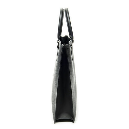 Louis Vuitton Sac Plat Black Epi Handbag — view 4