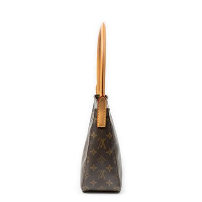 Louis Vuitton Looping Brown Monogram Canvas Shoulder Bag — view 3