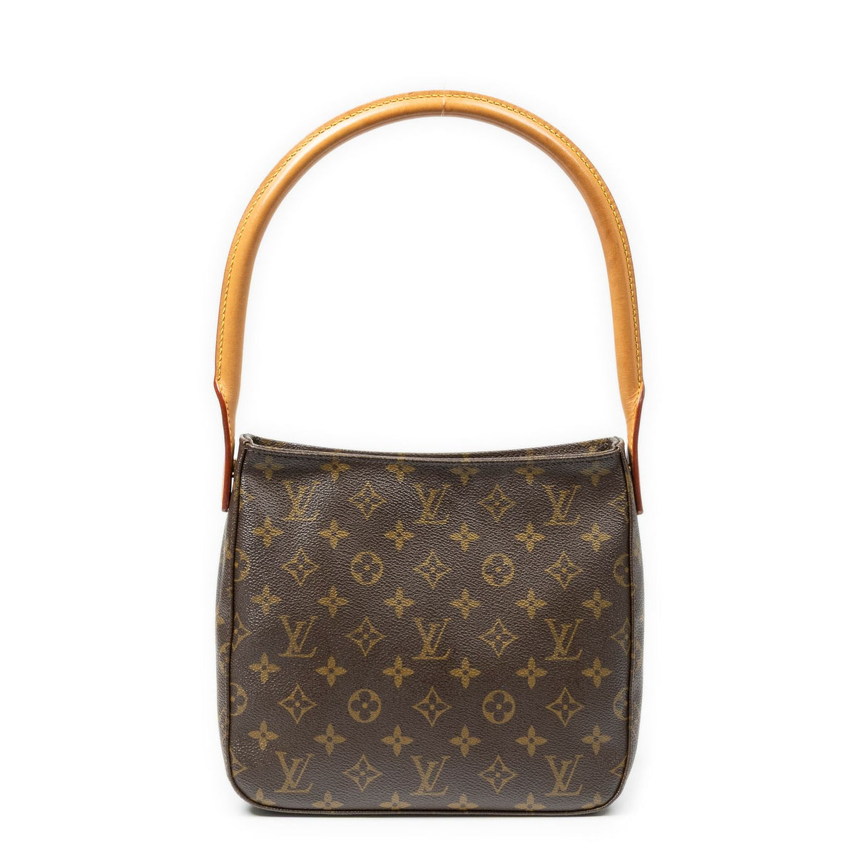 Louis Vuitton Looping Brown Monogram Canvas Shoulder Bag — view 5