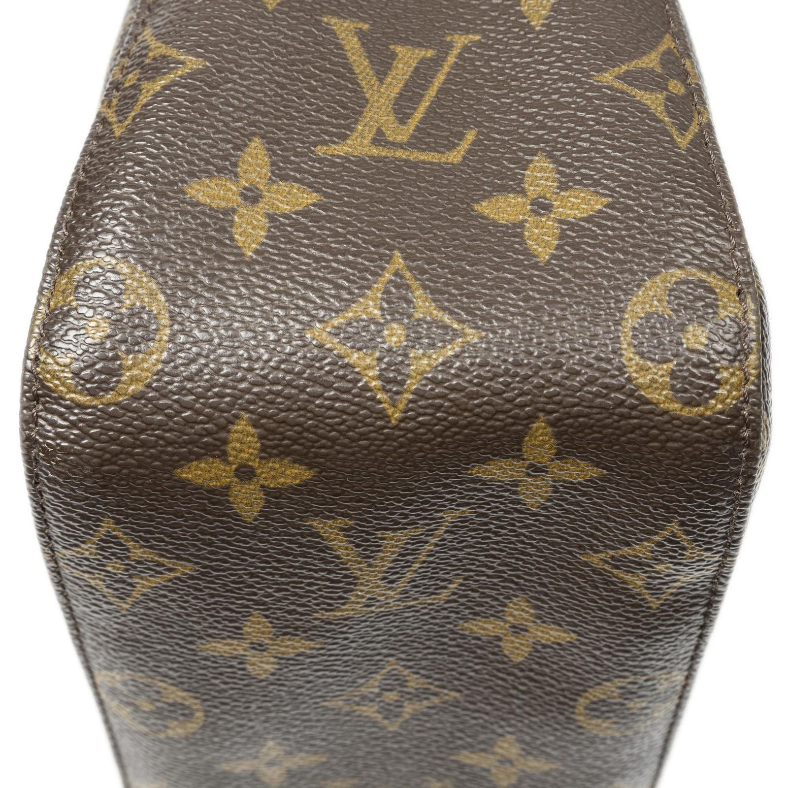 Louis Vuitton Looping Brown Monogram Canvas Shoulder Bag — view 8