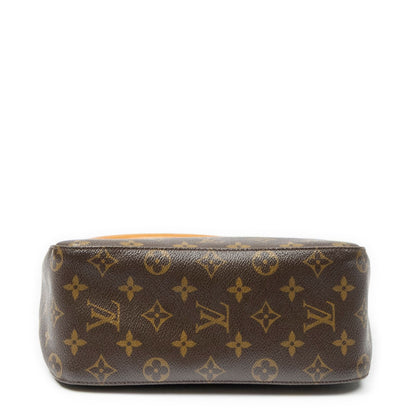 Louis Vuitton Looping Brown Monogram Canvas Shoulder Bag — view 6