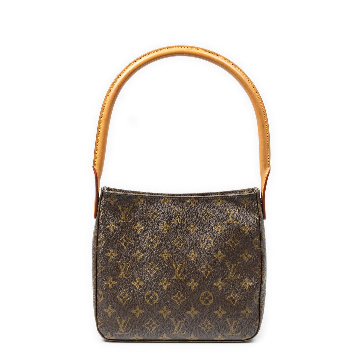 Louis Vuitton Looping Brown Monogram Canvas Shoulder Bag