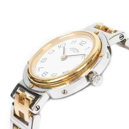 Hermes Clipper Watch Silver Plated — view 3