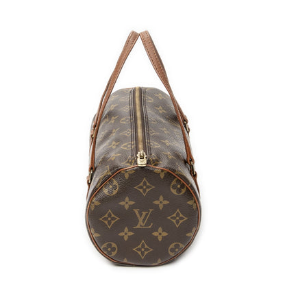Louis Vuitton Papillon Brown Monogram Canvas Handbag — view 4