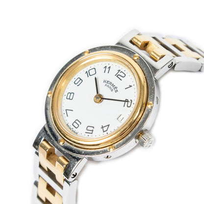 Hermes Clipper Watch Silver Plated — view 2