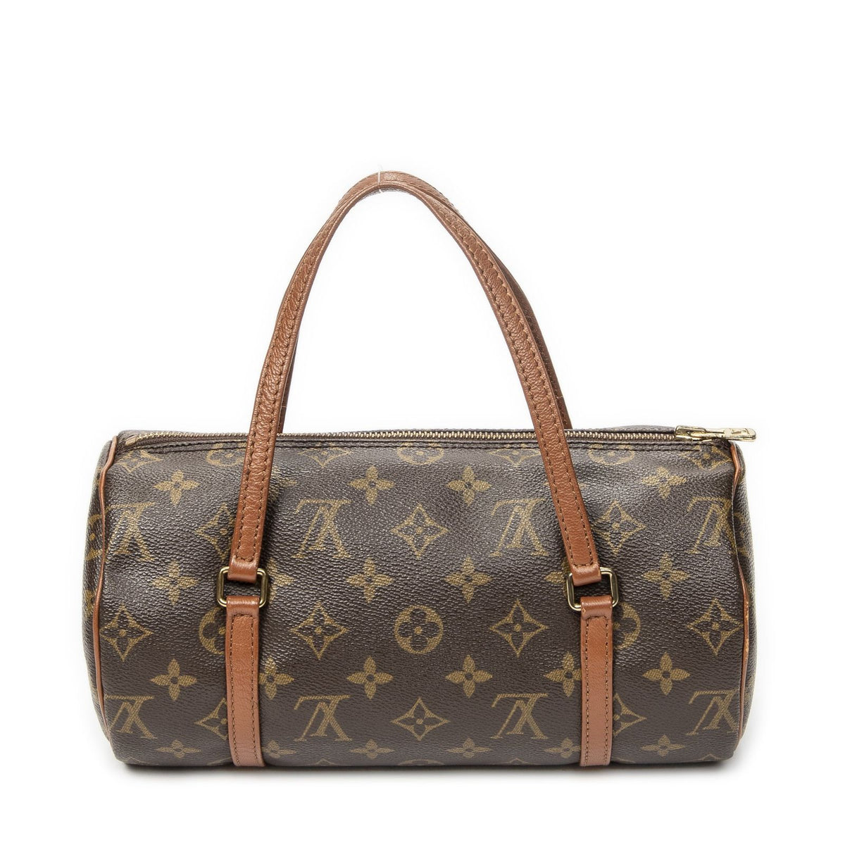 Louis Vuitton Papillon Brown Monogram Canvas Handbag — view 5