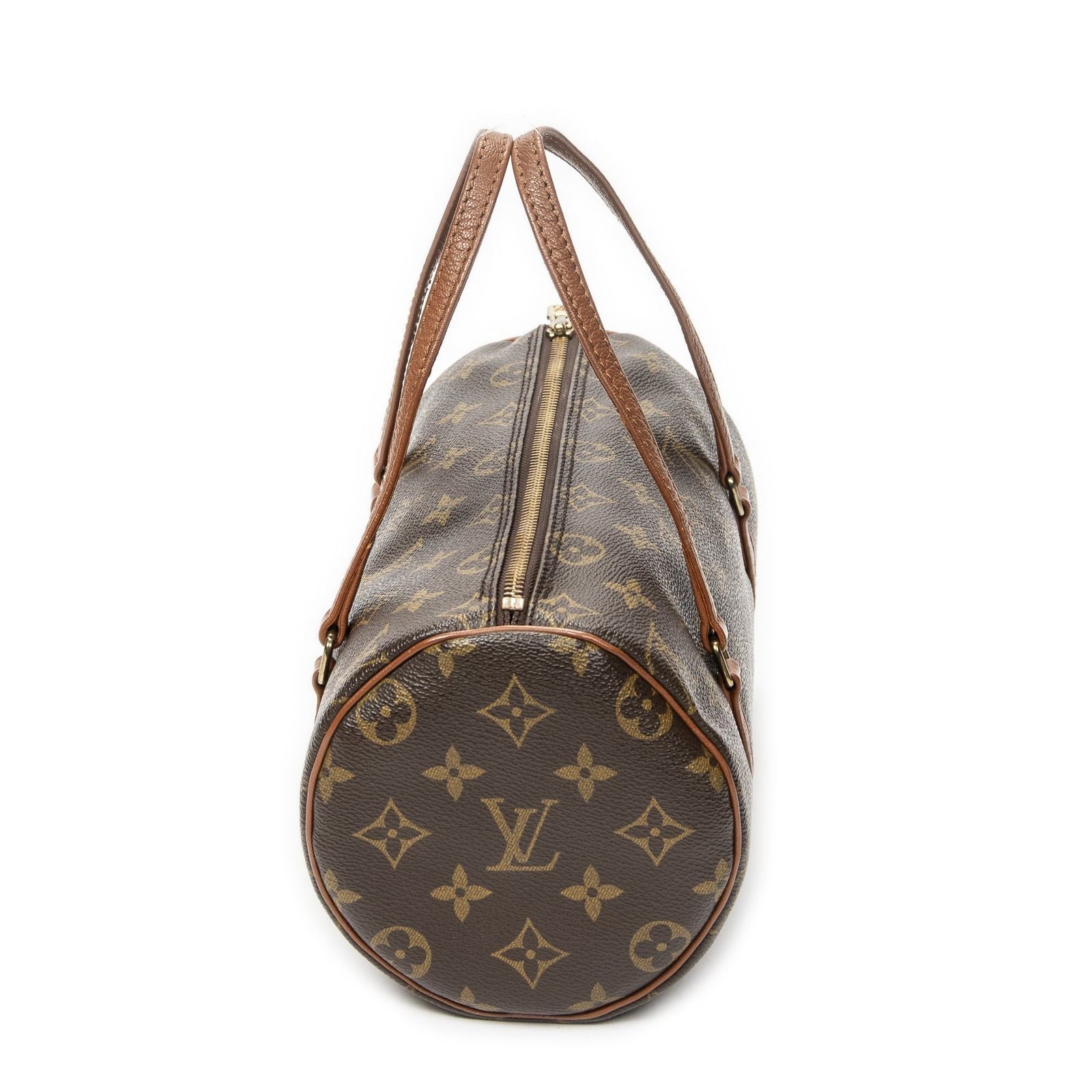 Louis Vuitton Papillon Brown Monogram Canvas Handbag — view 3