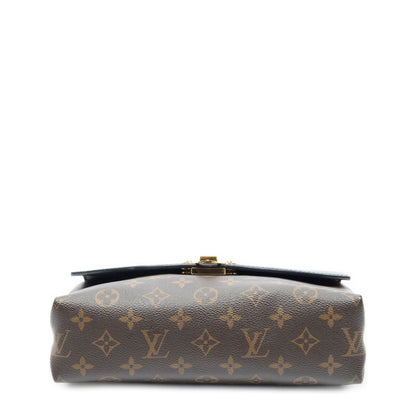 Louis Vuitton Saint Placide Brown Black Monogram Canvas Shoulder Bag — view 6