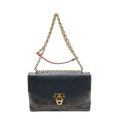 Louis Vuitton Saint Placide Brown Black Monogram Canvas Shoulder Bag