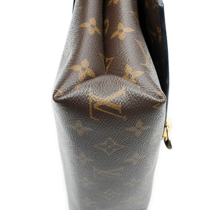 Louis Vuitton Saint Placide Brown Black Monogram Canvas Shoulder Bag — view 8