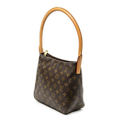 Louis Vuitton Looping Brown Monogram Canvas Shoulder Bag — view 2