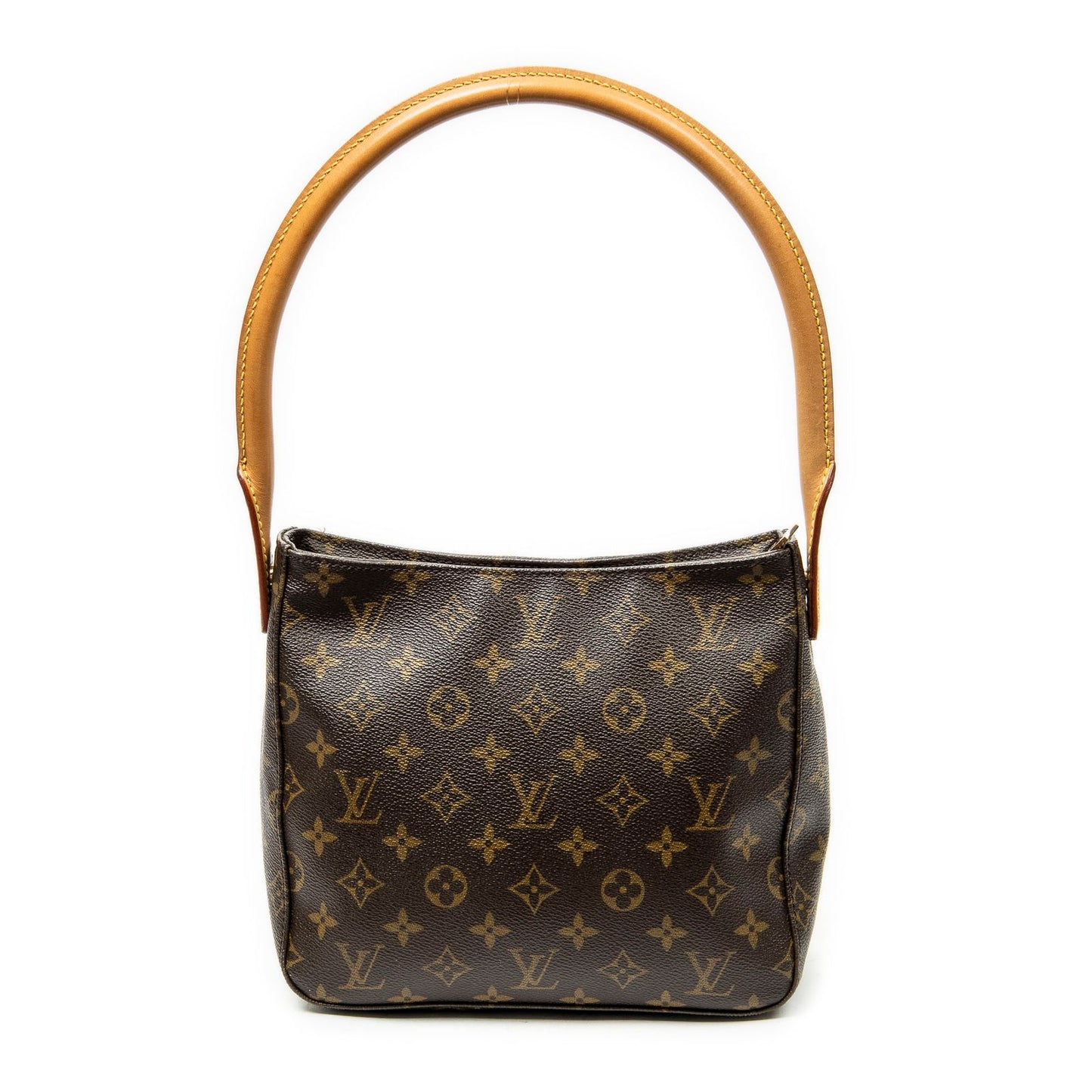 Louis Vuitton Looping Brown Monogram Canvas Shoulder Bag — view 5