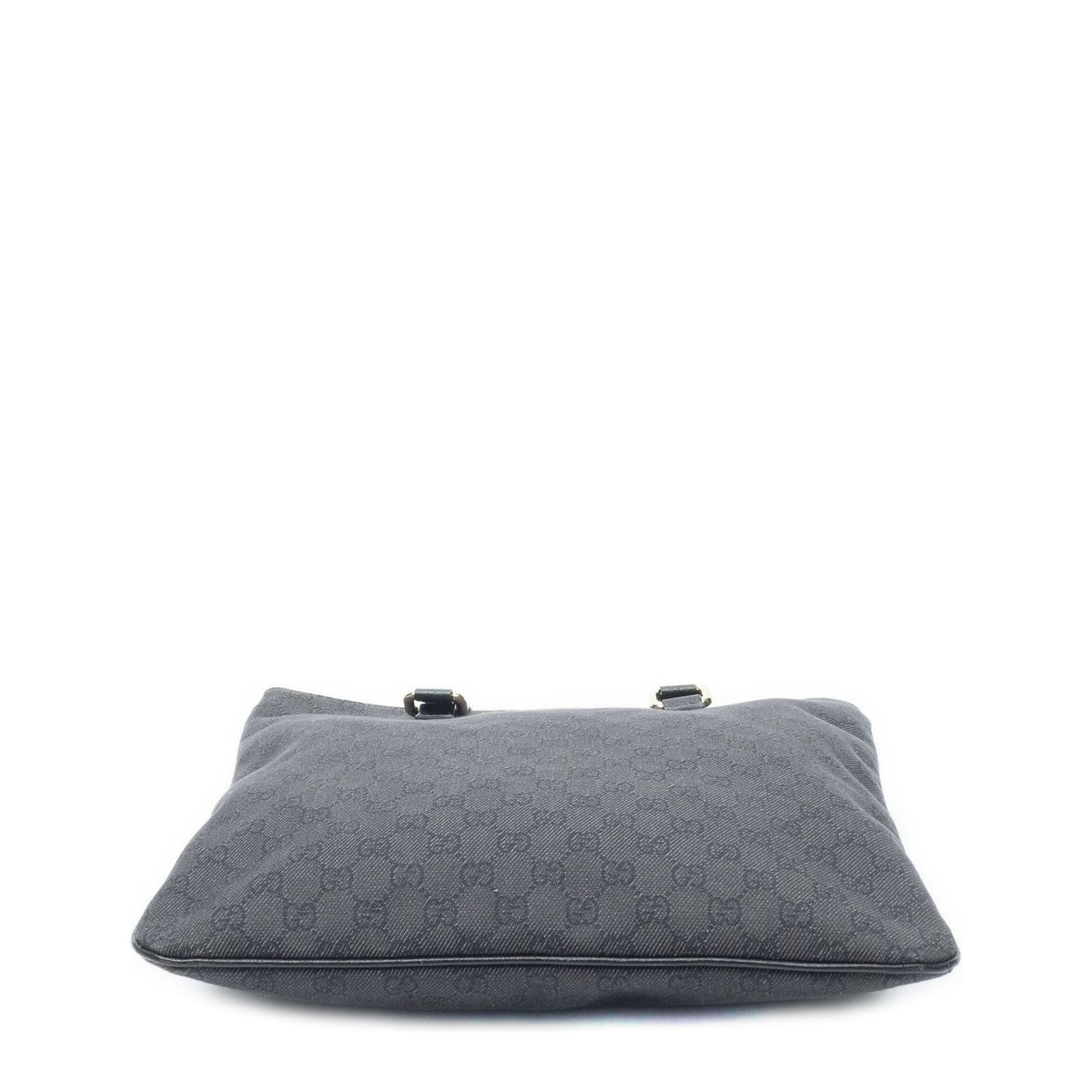 Gucci Vertical Tote Black GG Denim Canvas — view 6