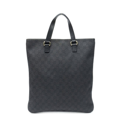 Gucci Vertical Tote Black GG Denim Canvas