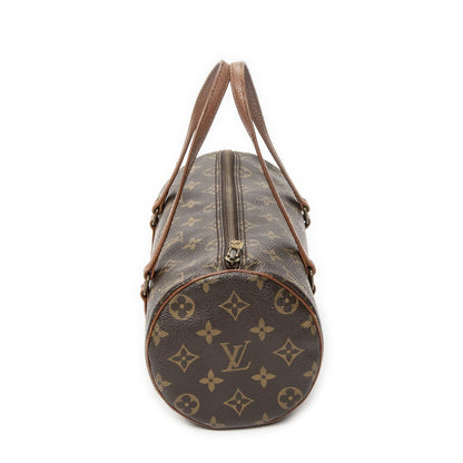 Louis Vuitton Papillon Brown Monogram Canvas Handbag — view 4